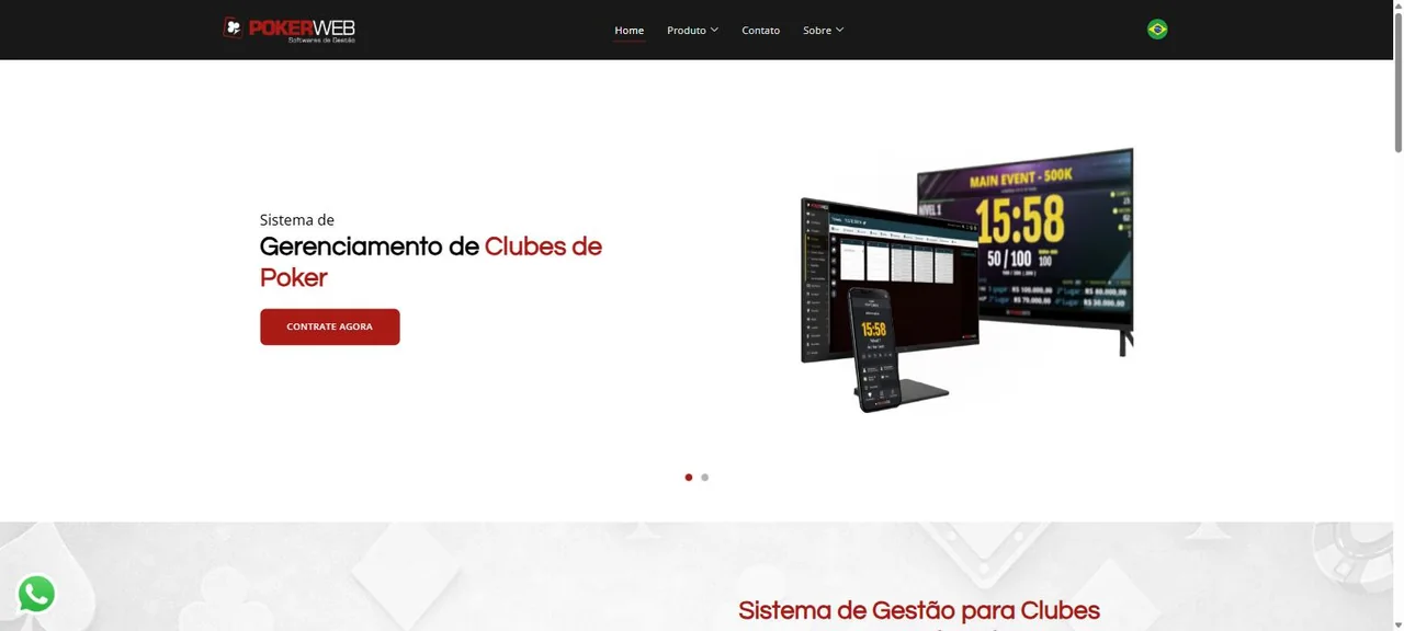 Site da PokerWeb